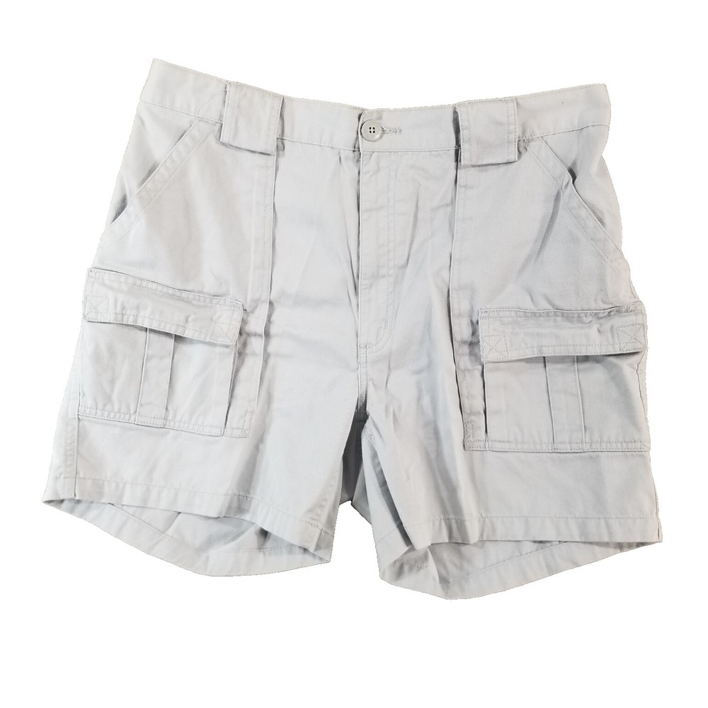 Weekender cargo hiking shorts men's 38x6 gray comfort waist outdoor fishing